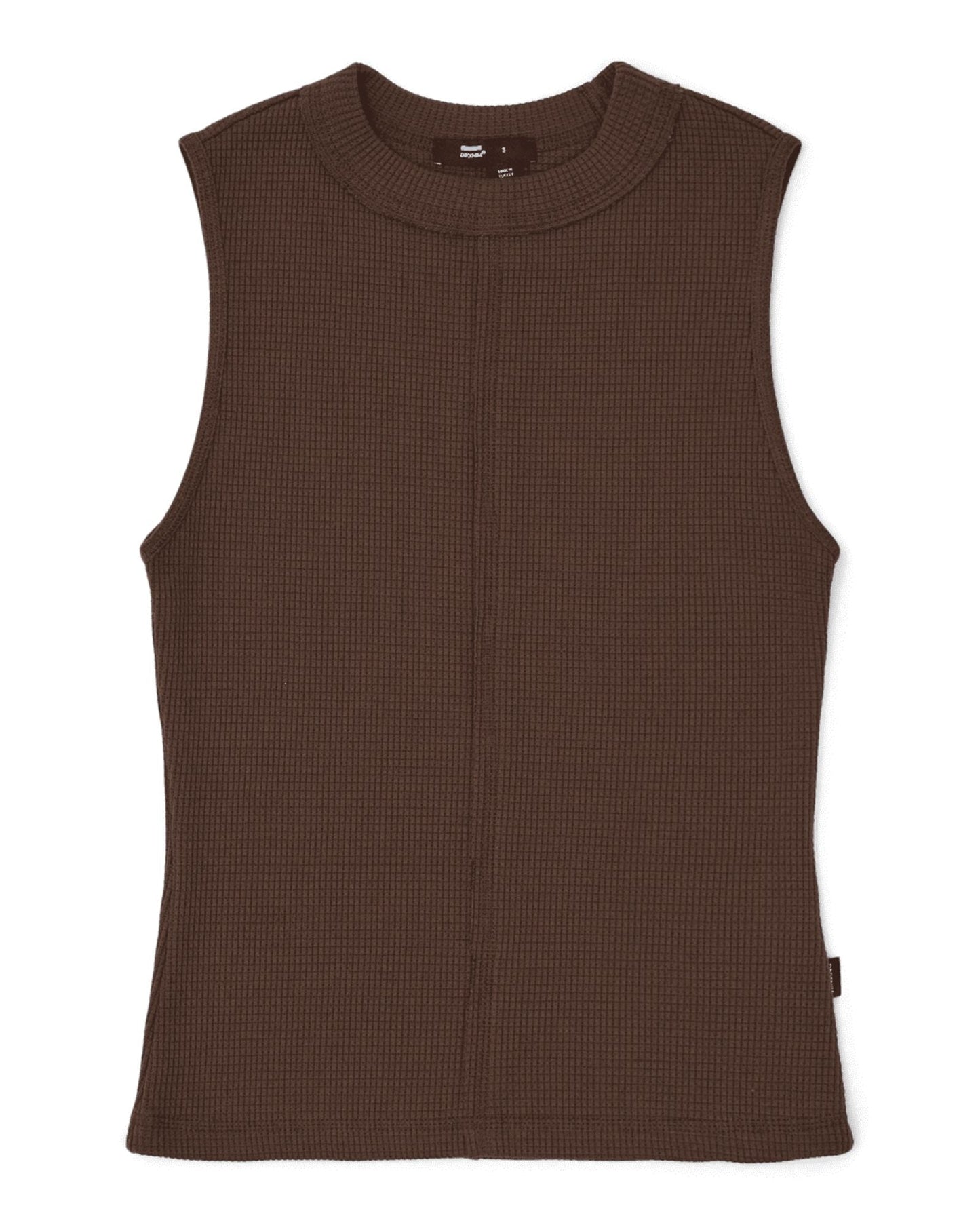 Deia Waffle Top - Chocolate