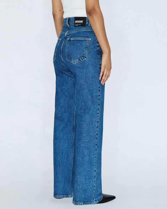 Echo High Straight Jeans PETITE - Bay Mid Retro