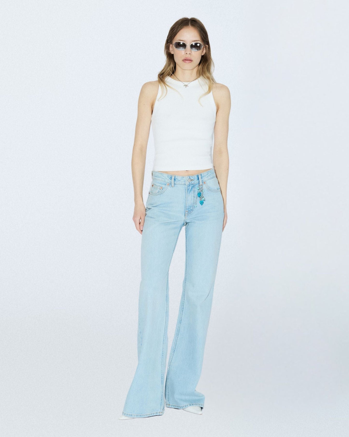 Elba Mid Bootcut Jeans - Bay Light Used