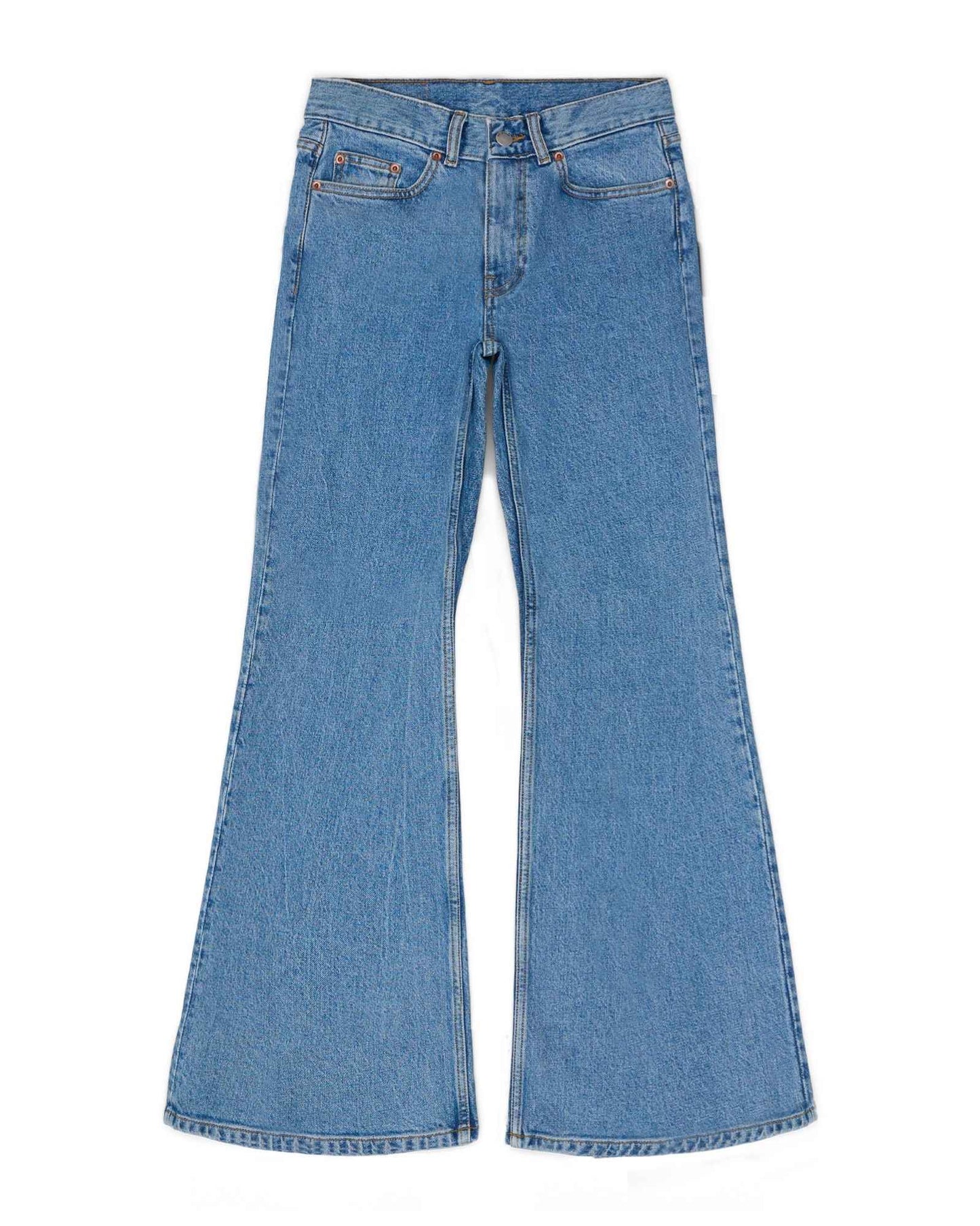 Elba Mid Bootcut Jeans - Bay Sky Retro