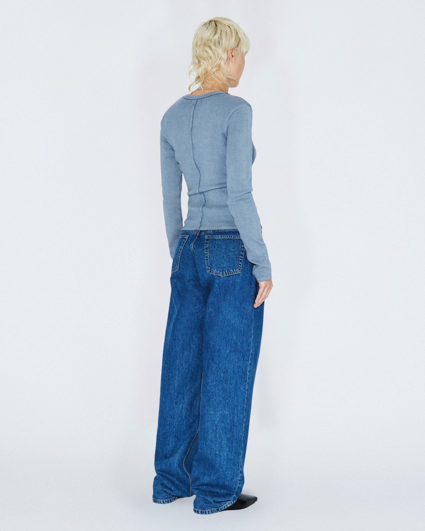 Stella Rib - Washed Blue