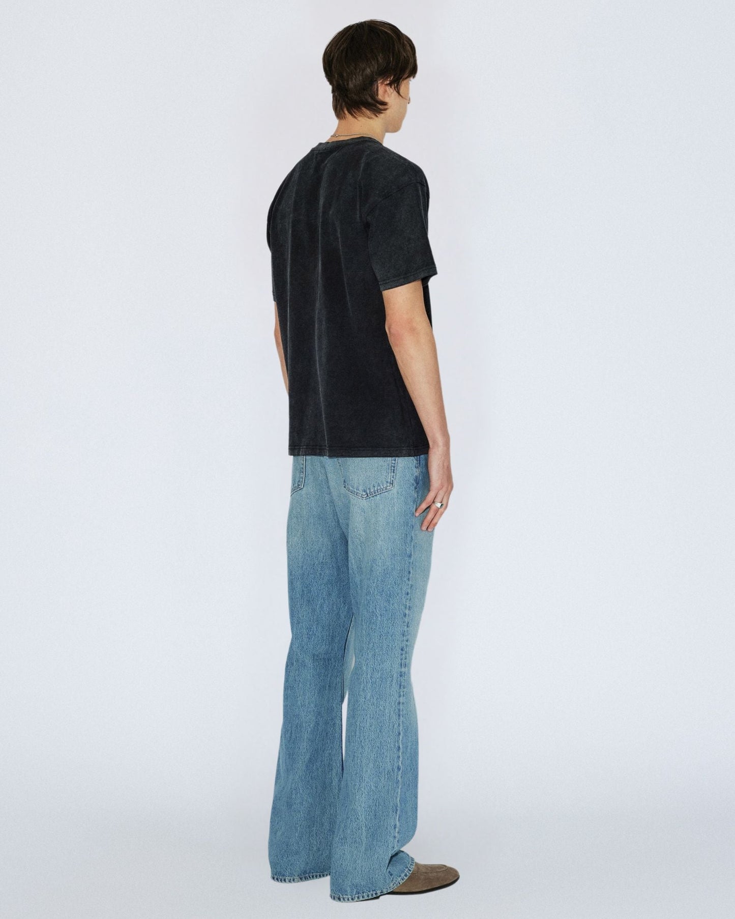 Trooper Tee - Washed Black Utopia