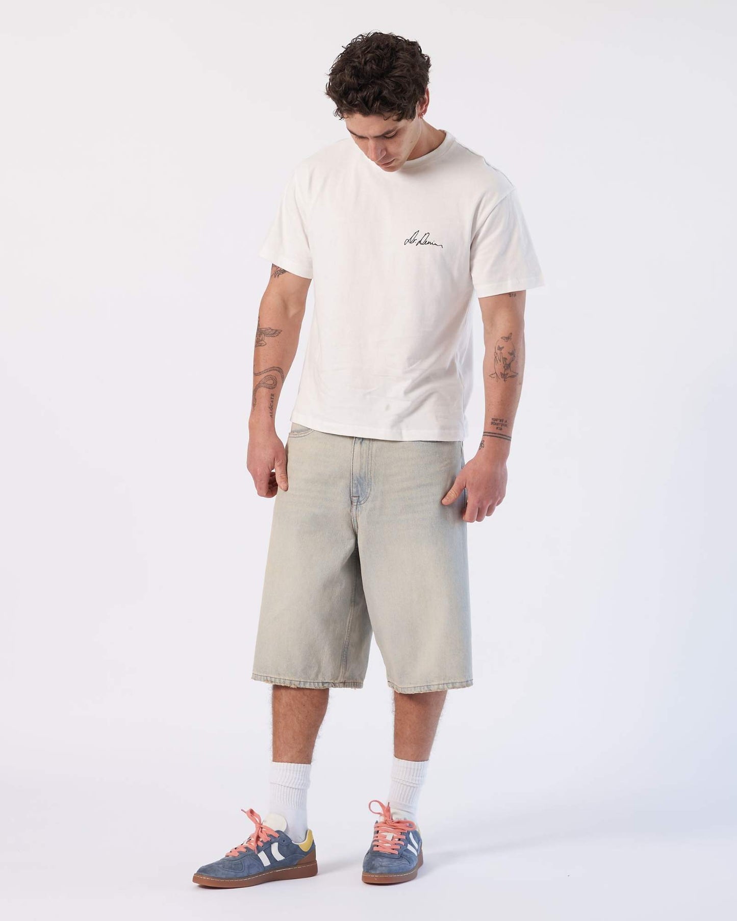 Vali Shorts - Stream Pale Vintage