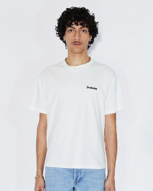 Bace Tee - Off White Brush