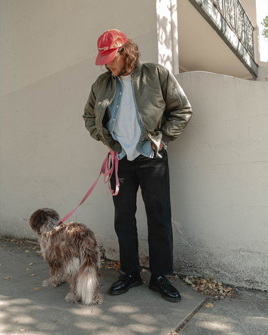 Omar Relaxed Jeans  - Worn Black