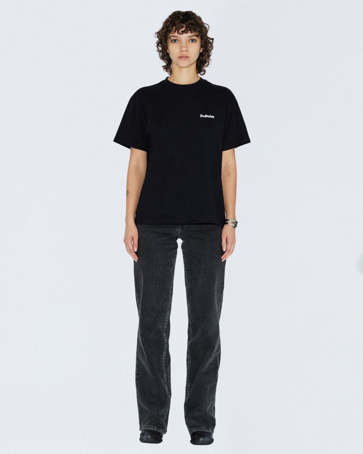 Bace Tee - Black Brush