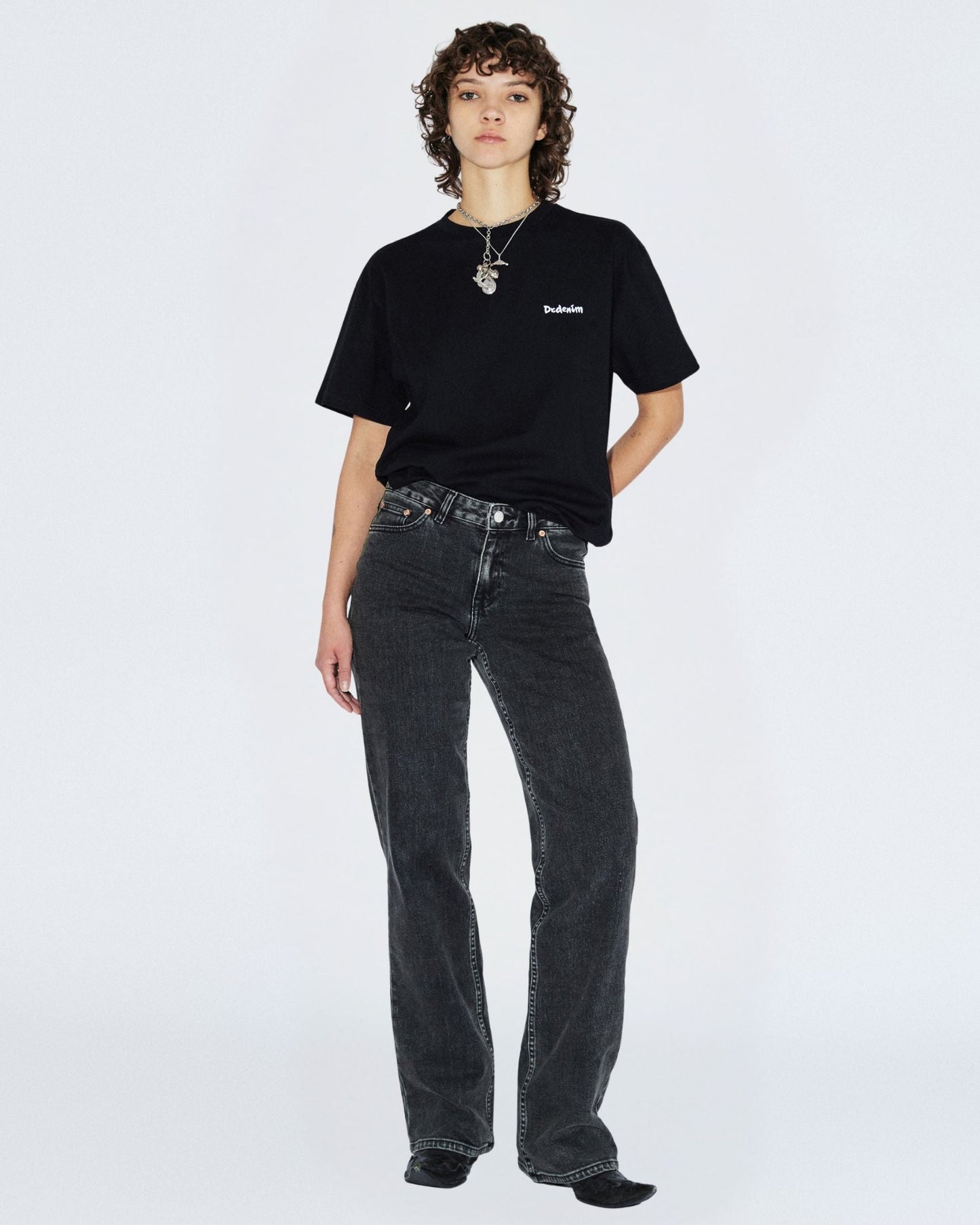 Bace Tee - Black Brush