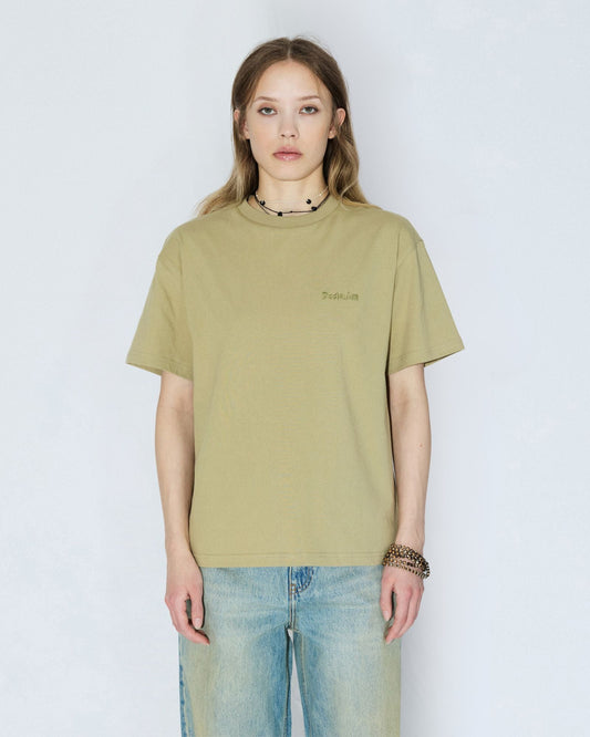 Bace Tee - Lt Green Brush
