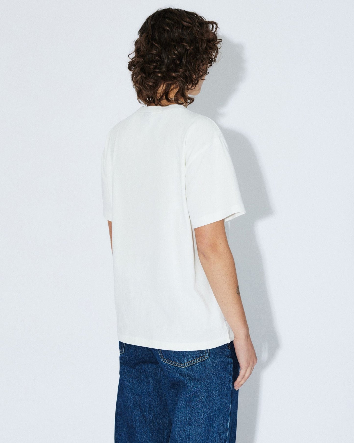 Bace Tee - Off White Brush
