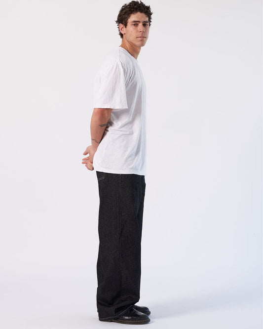 Cormac Baggy Jeans - Black Rinse Contrast