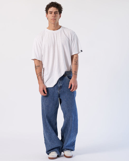Cormac Baggy Jeans - Stream Sky Retro