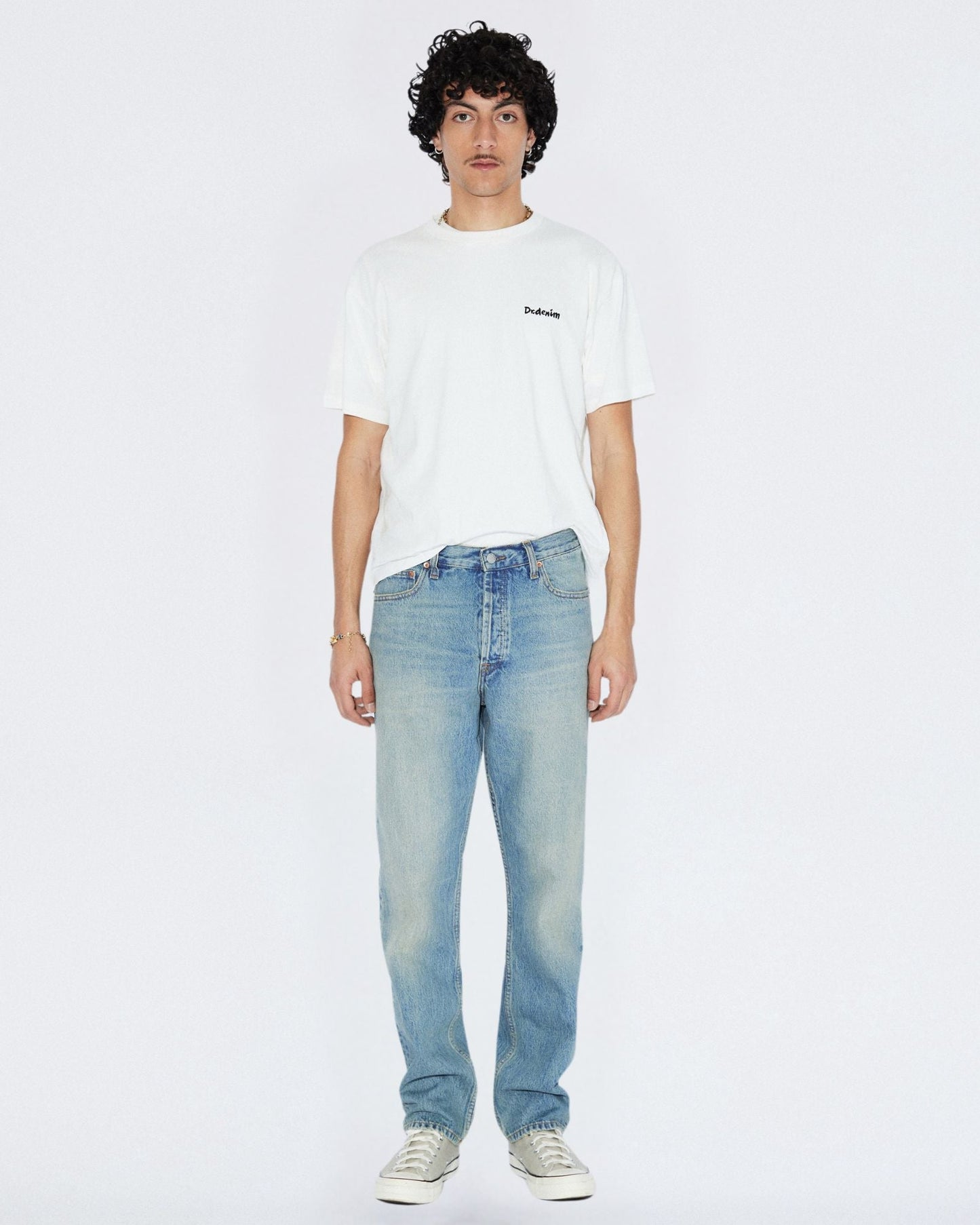 Dash Straight Jeans - Stream Sky Aged