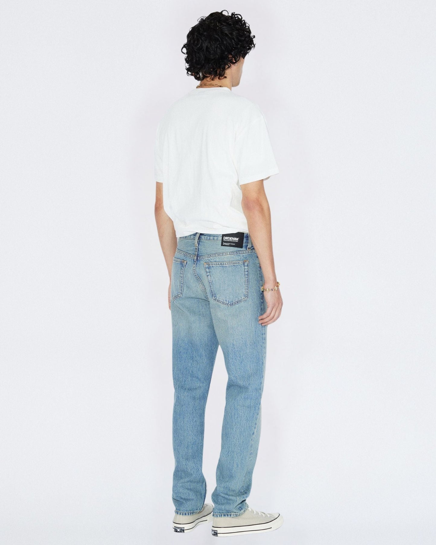 Dash Straight Jeans - Stream Sky Aged