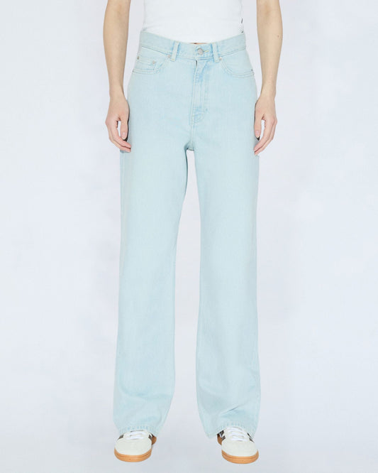 Echo High Straight Jeans - Bay Superlight Used