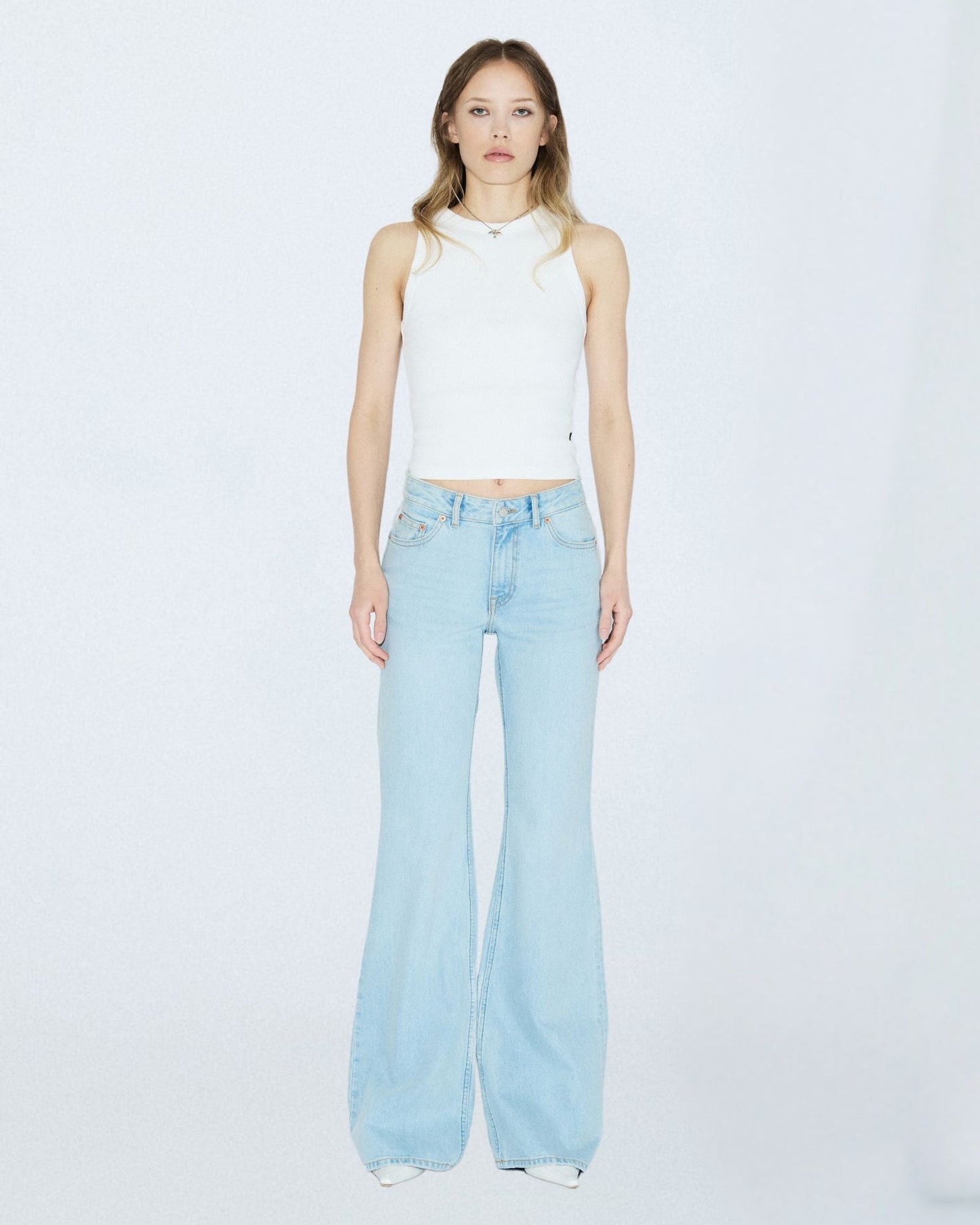 Elba Mid Bootcut Jeans - Bay Light Used