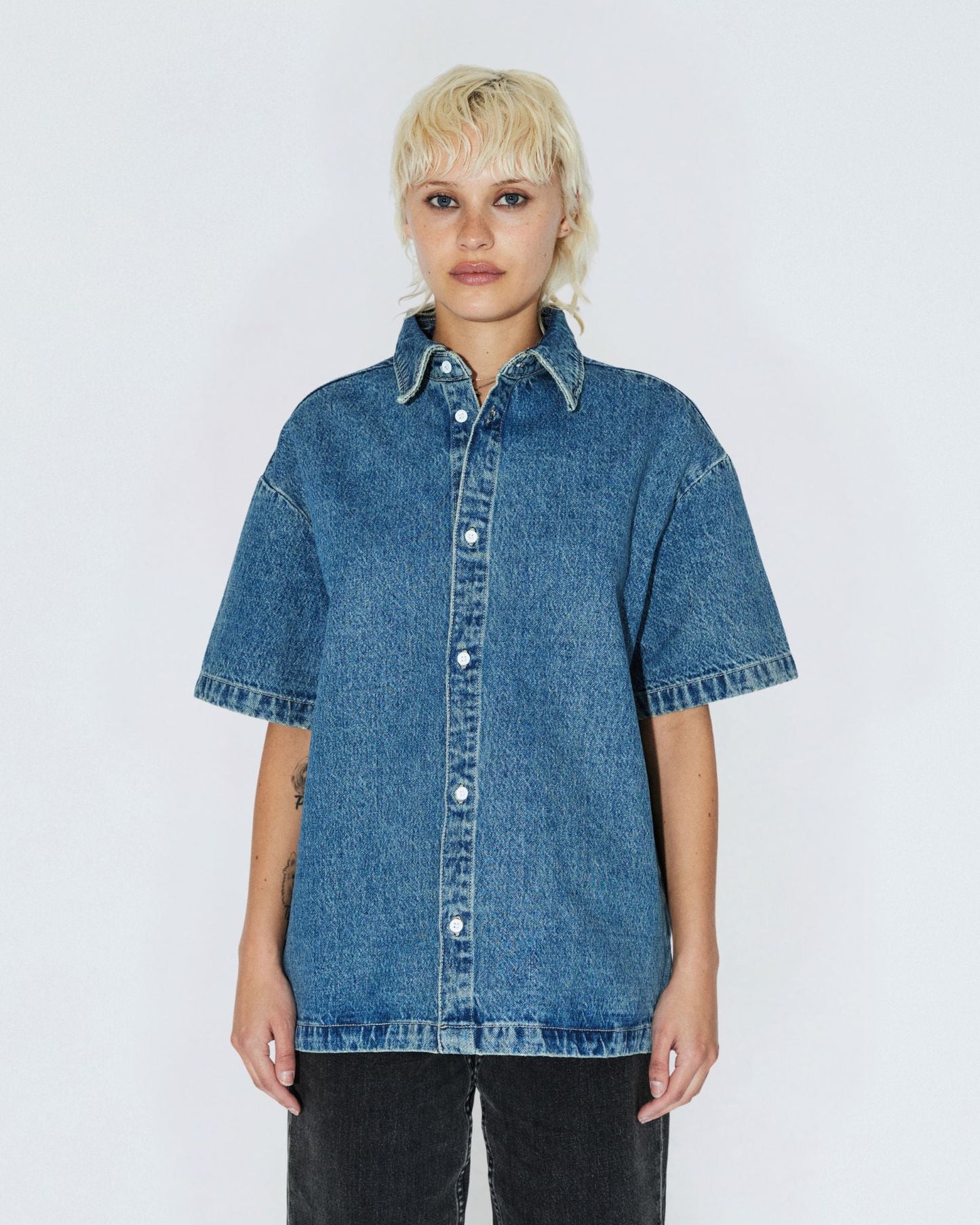 Kye Shirt - Drift Sky Used