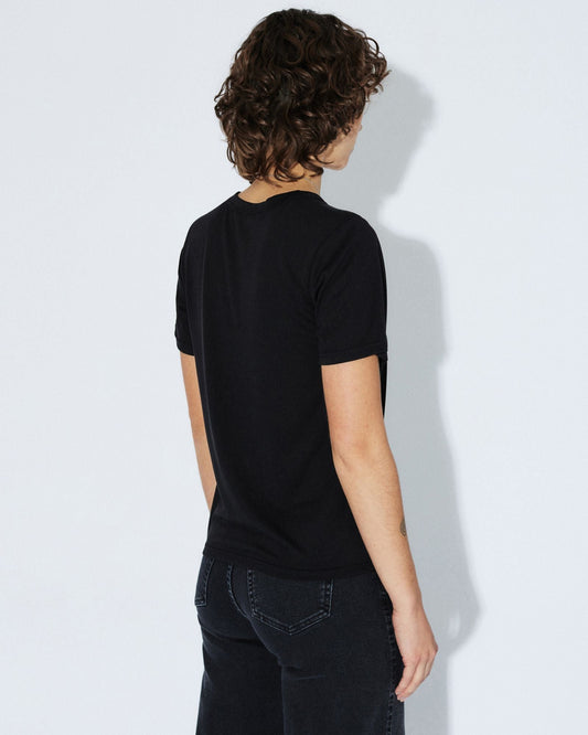 Lyra Top - Black Mono