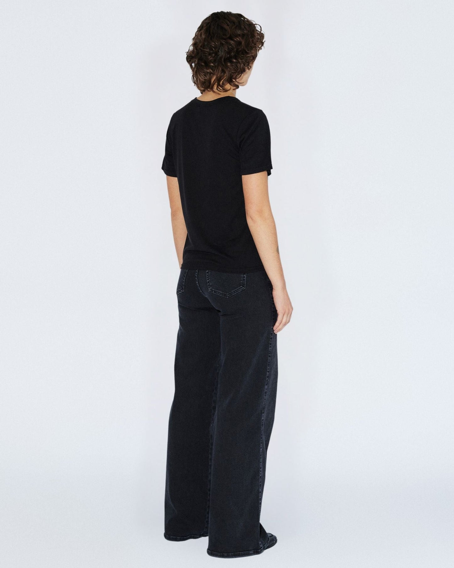 Lyra Top - Black Mono