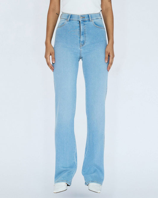 Moxy High Straight Jeans - Cape Pale Shade