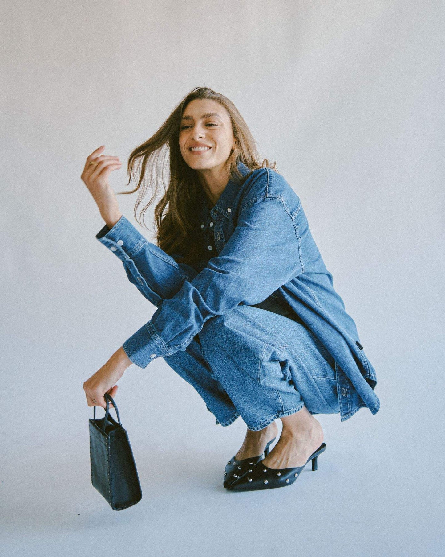 Nanci Barrel Jeans - Stream Mid Retro