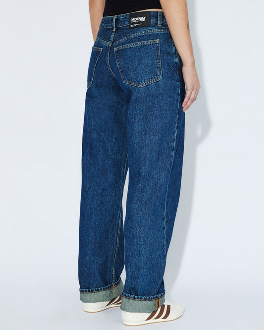 Nika Mid Straight Jeans - Stream Dark Retro Vintage