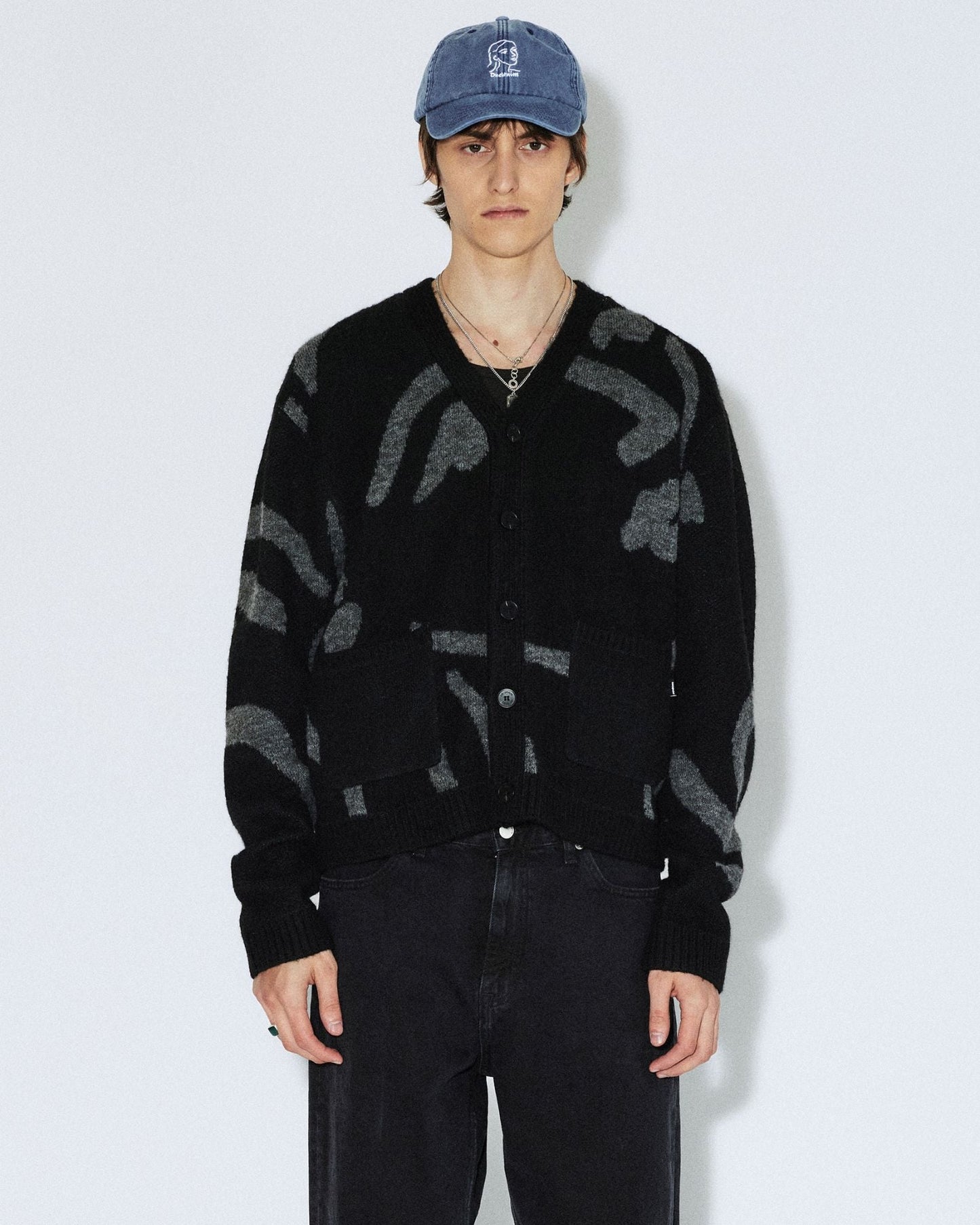 Noa Cap - Washed Navy Draw