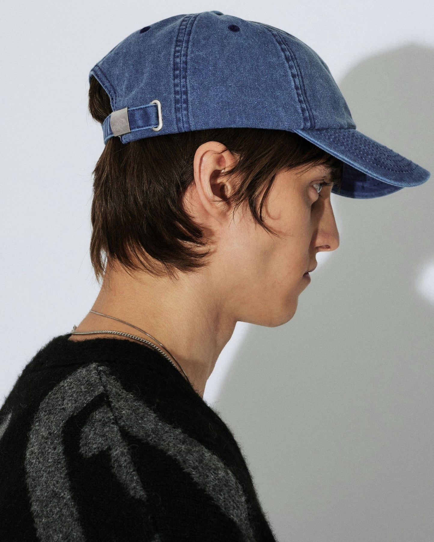 Noa Cap - Washed Navy Draw