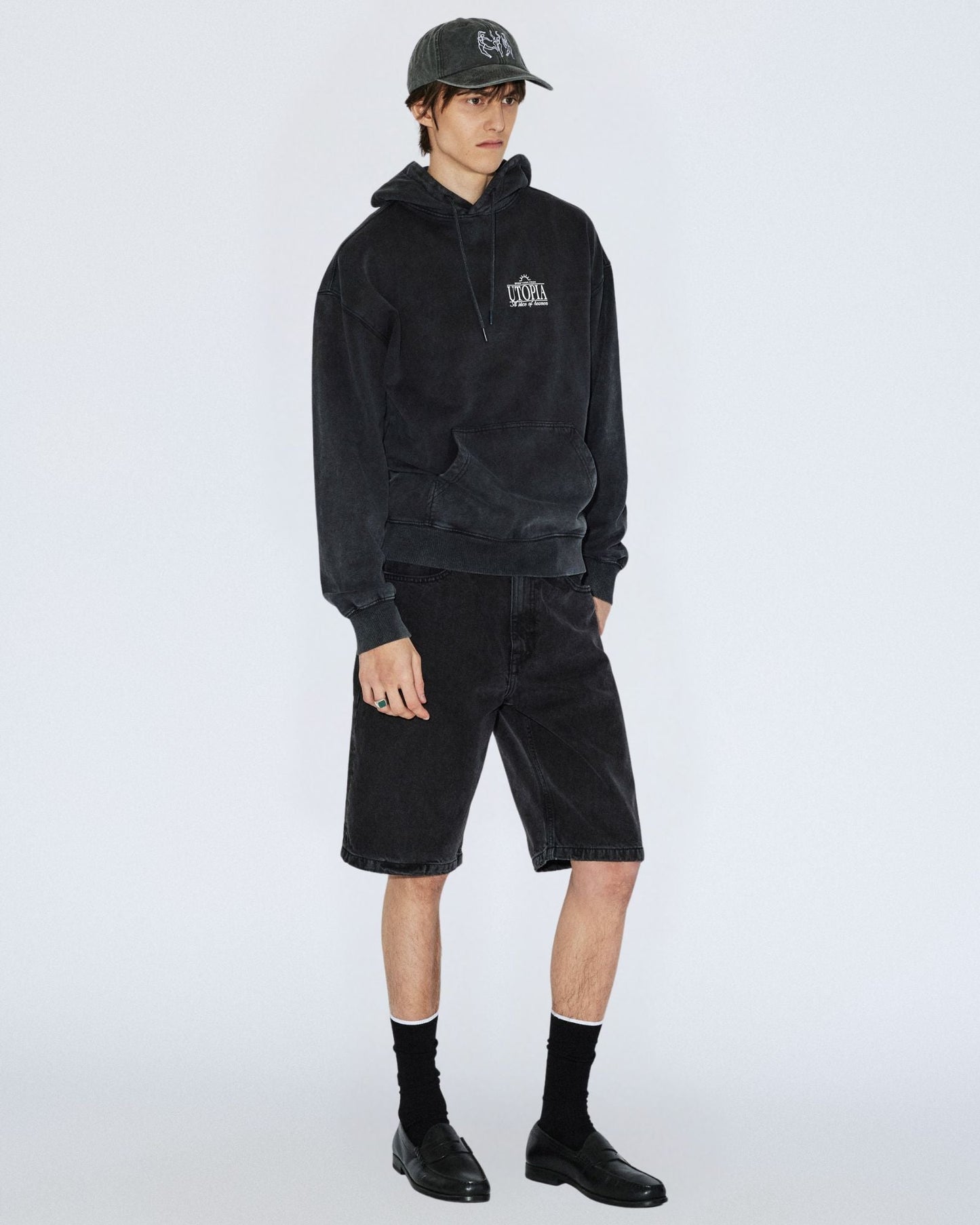 Noa Cap - Washed Black Dance