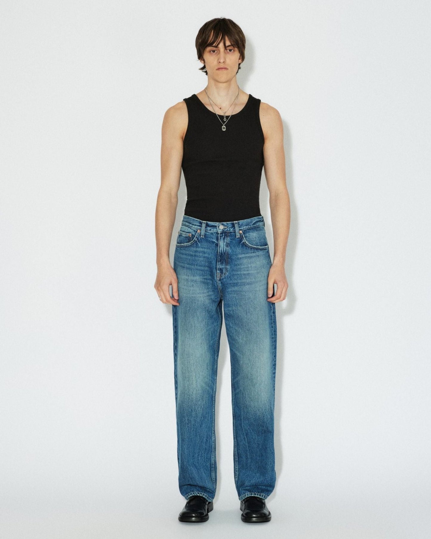 Omar Relaxed Jeans - Drift Mid Used