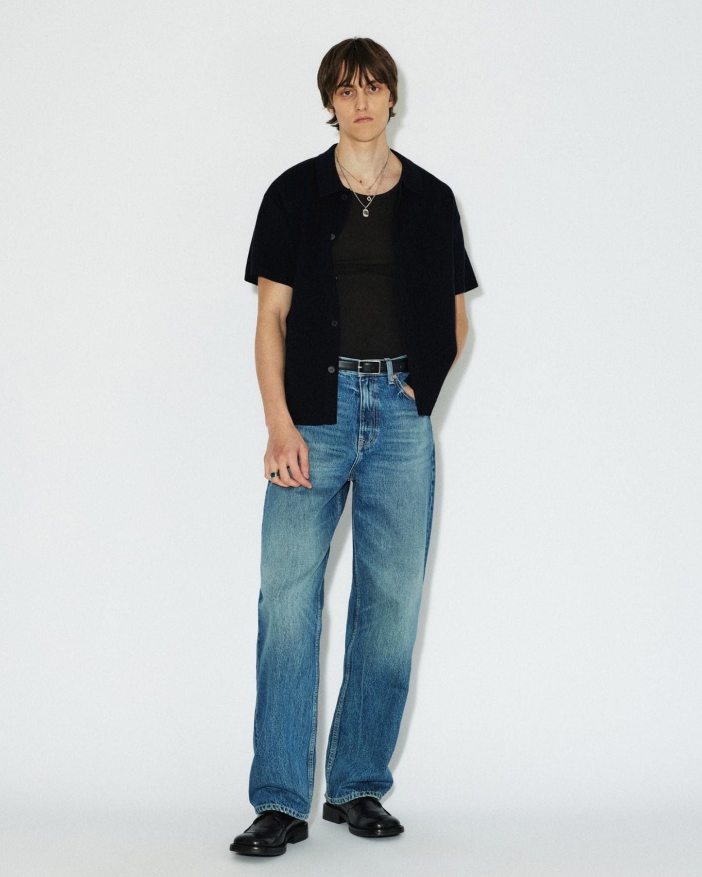 Omar Relaxed Jeans - Drift Mid Used