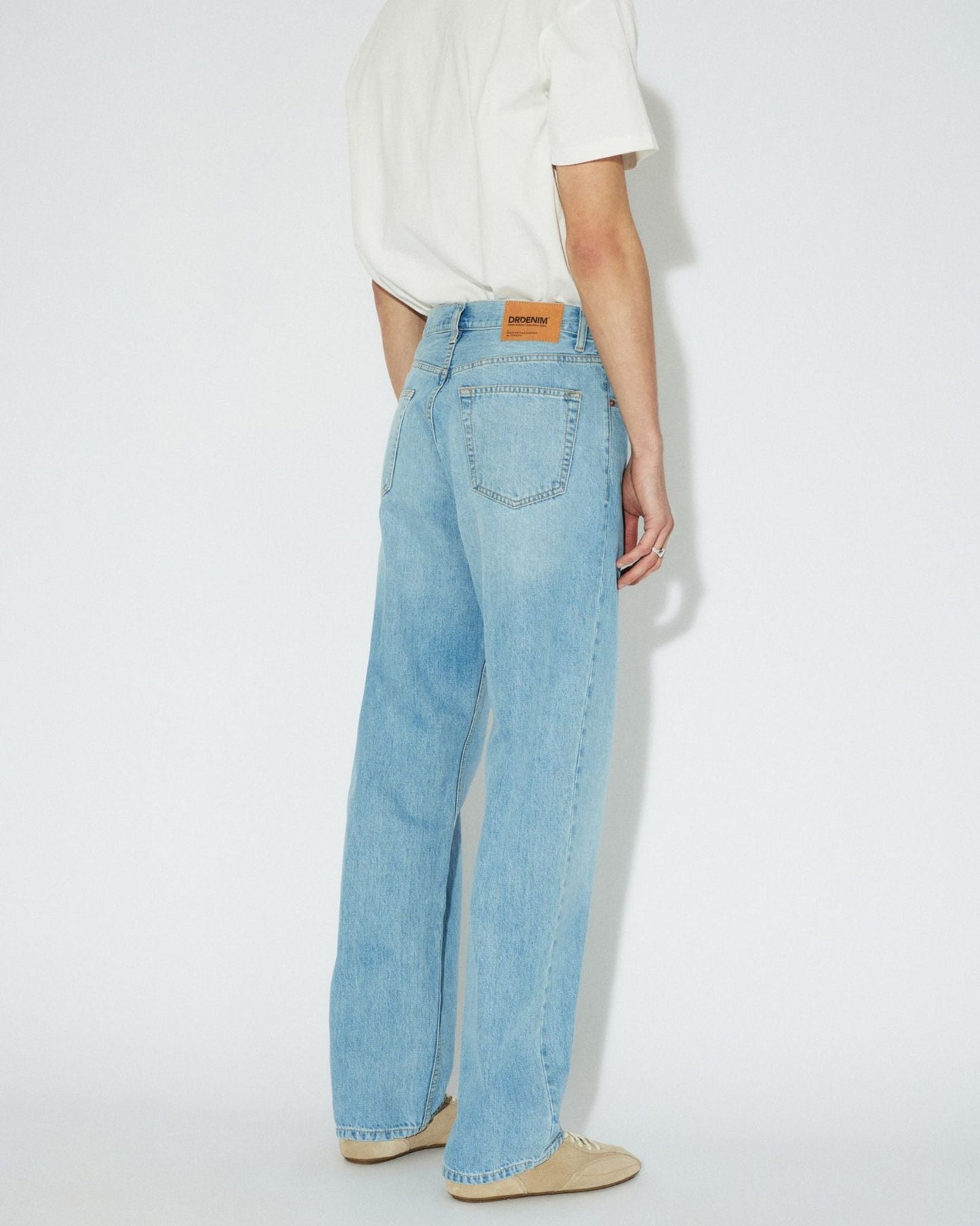 Omar Relaxed Jeans - Haze Light Used