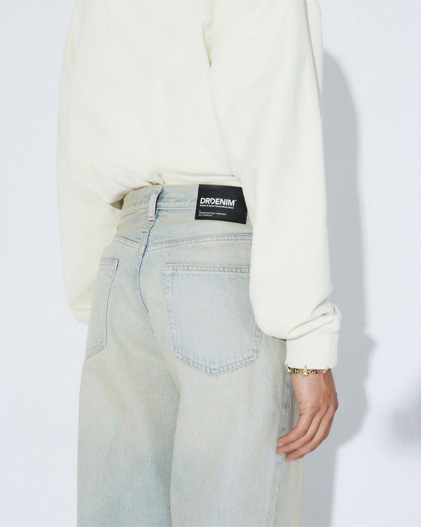 Omar Relaxed Jeans - Stream Light Sand