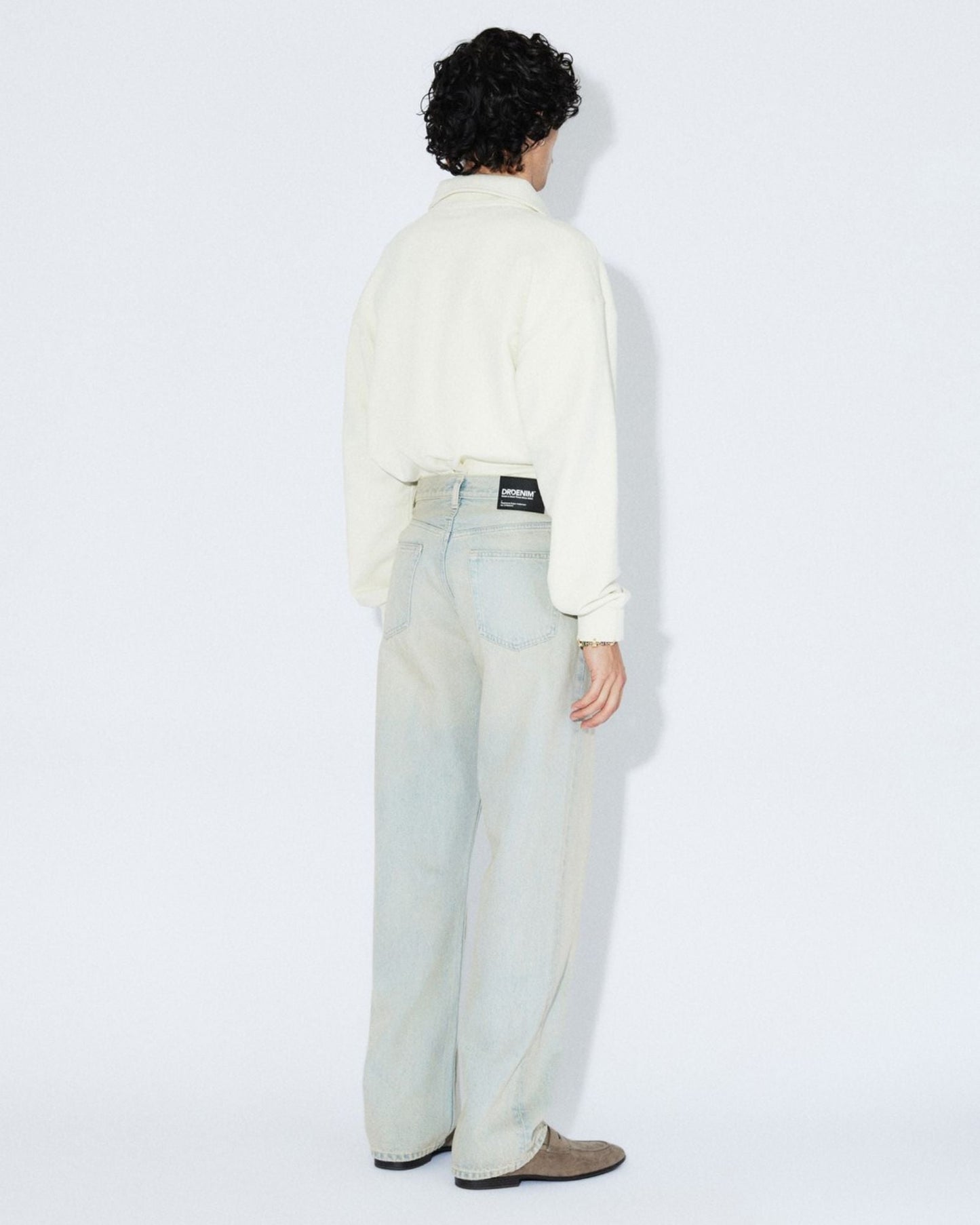 Omar Relaxed Jeans - Stream Light Sand