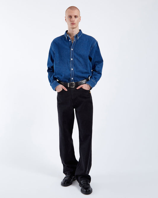 Ray Denim Shirt - Mid Retro