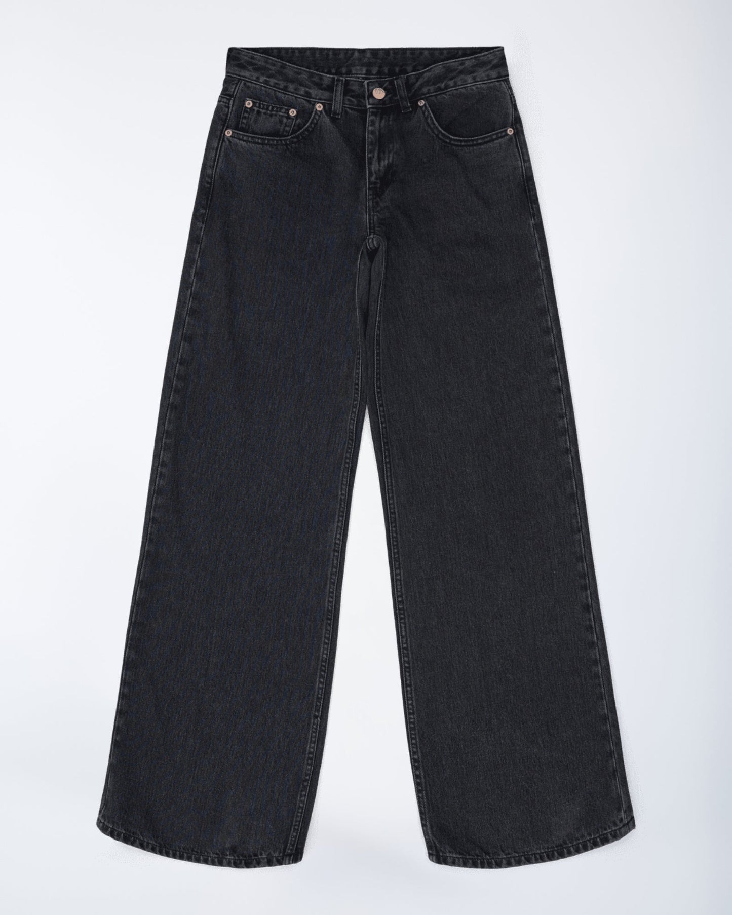 Rhue Low Wide Jeans TALL - Retro Black