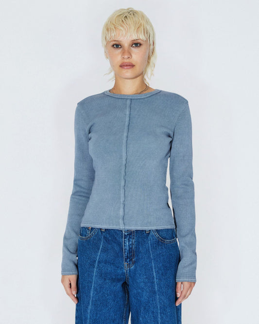 Stella Rib - Washed Blue