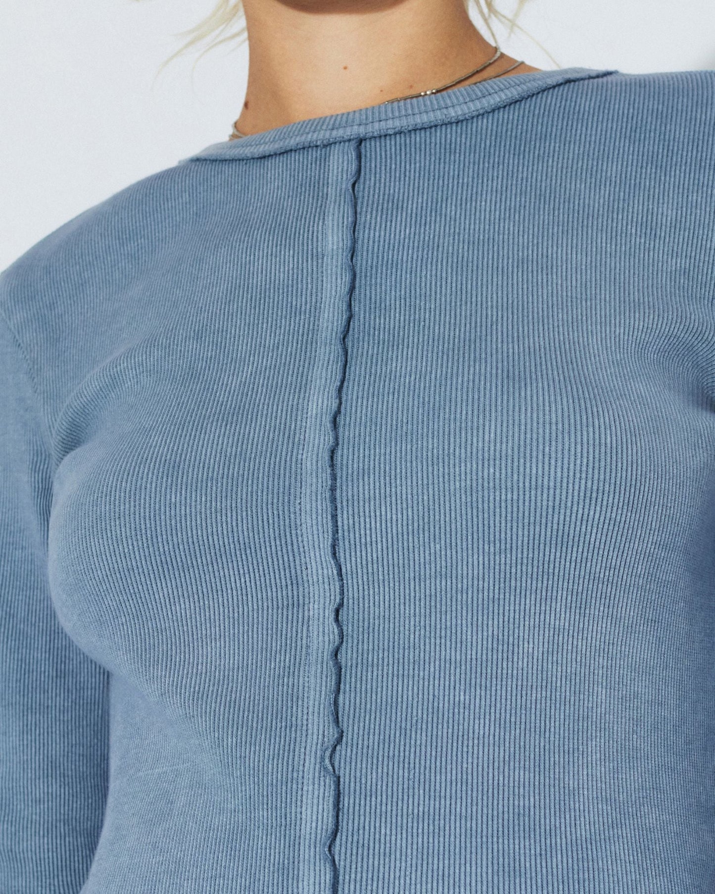 Stella Rib - Washed Blue