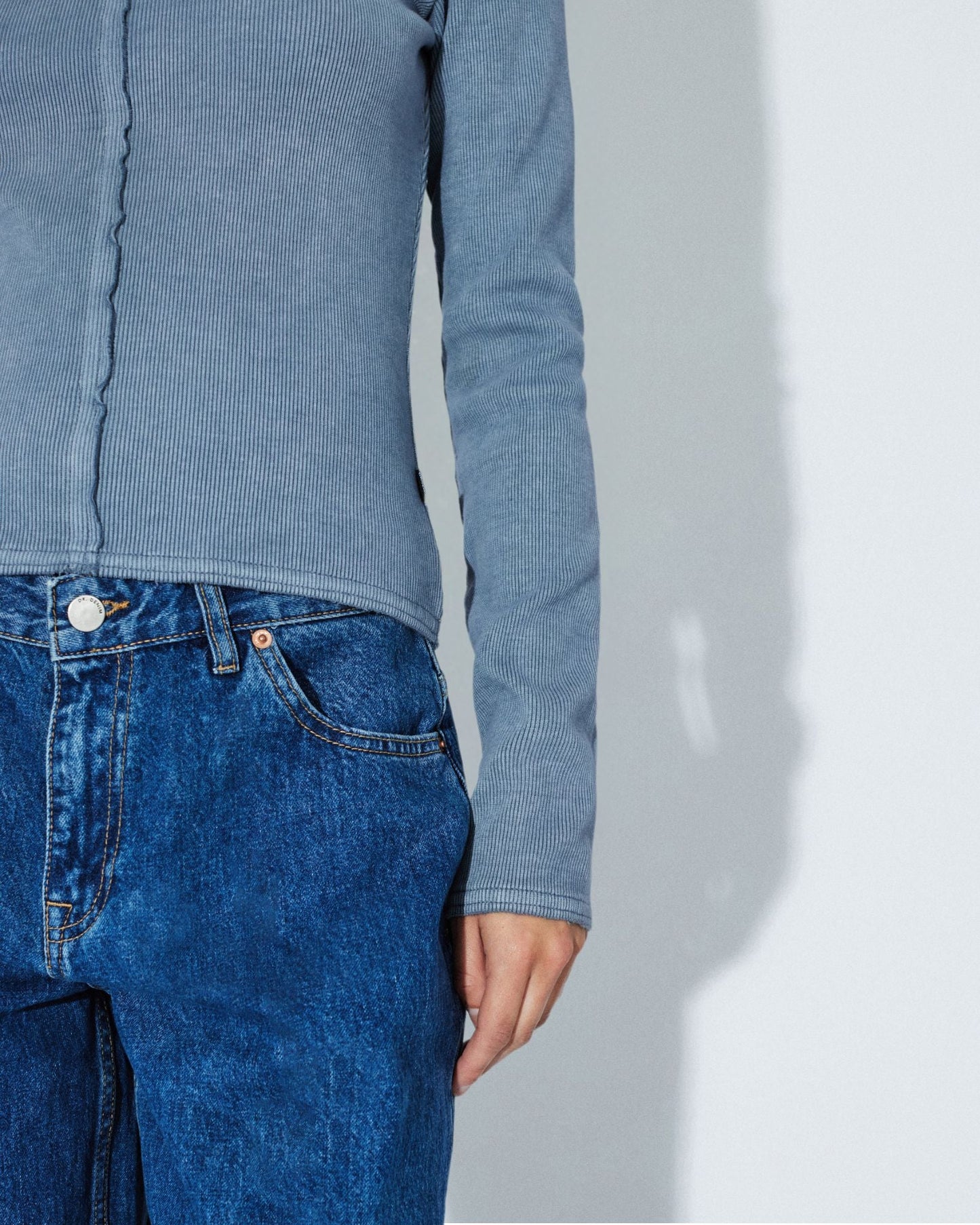 Stella Rib - Washed Blue