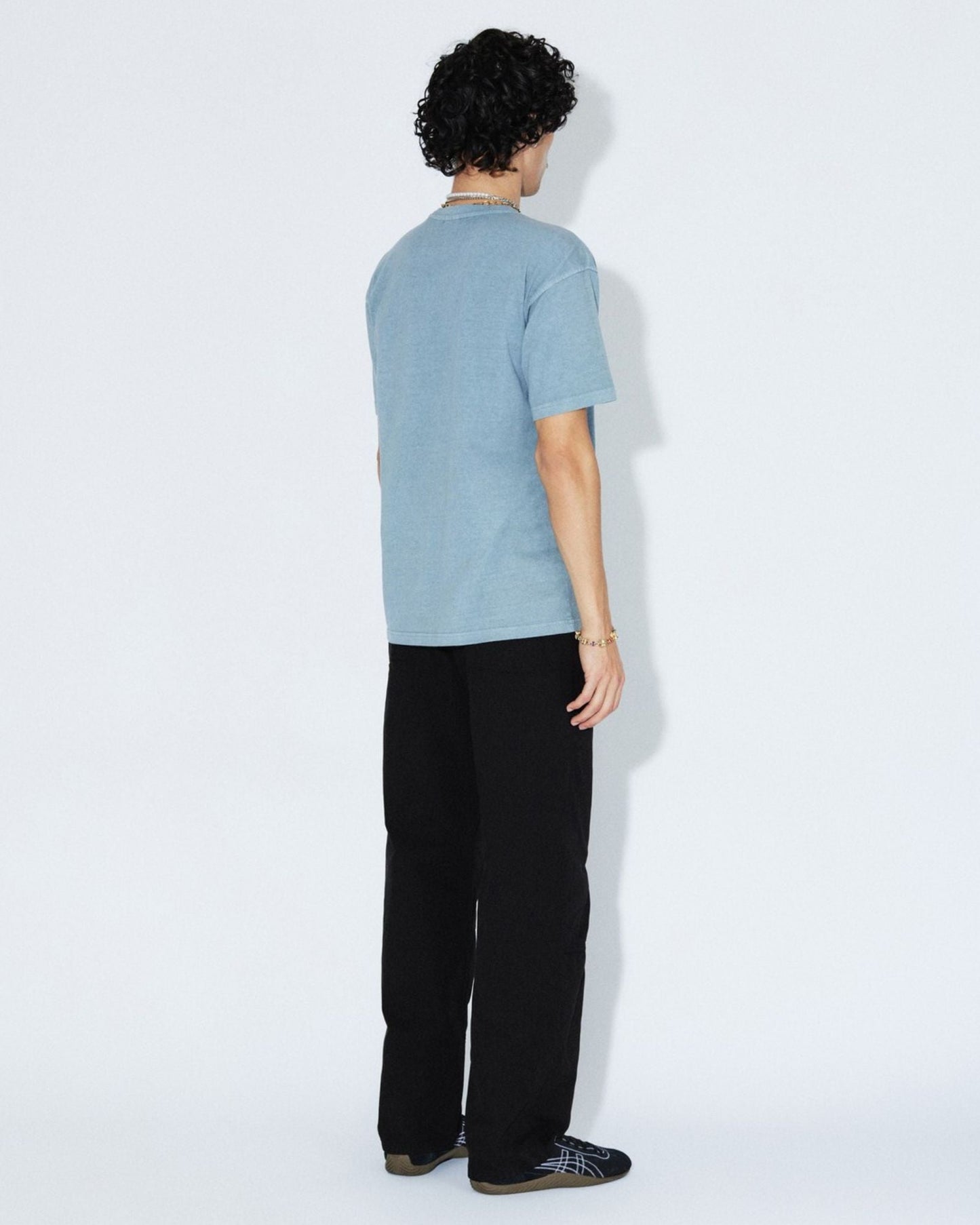 Trooper Tee - Washed Blue Utopia