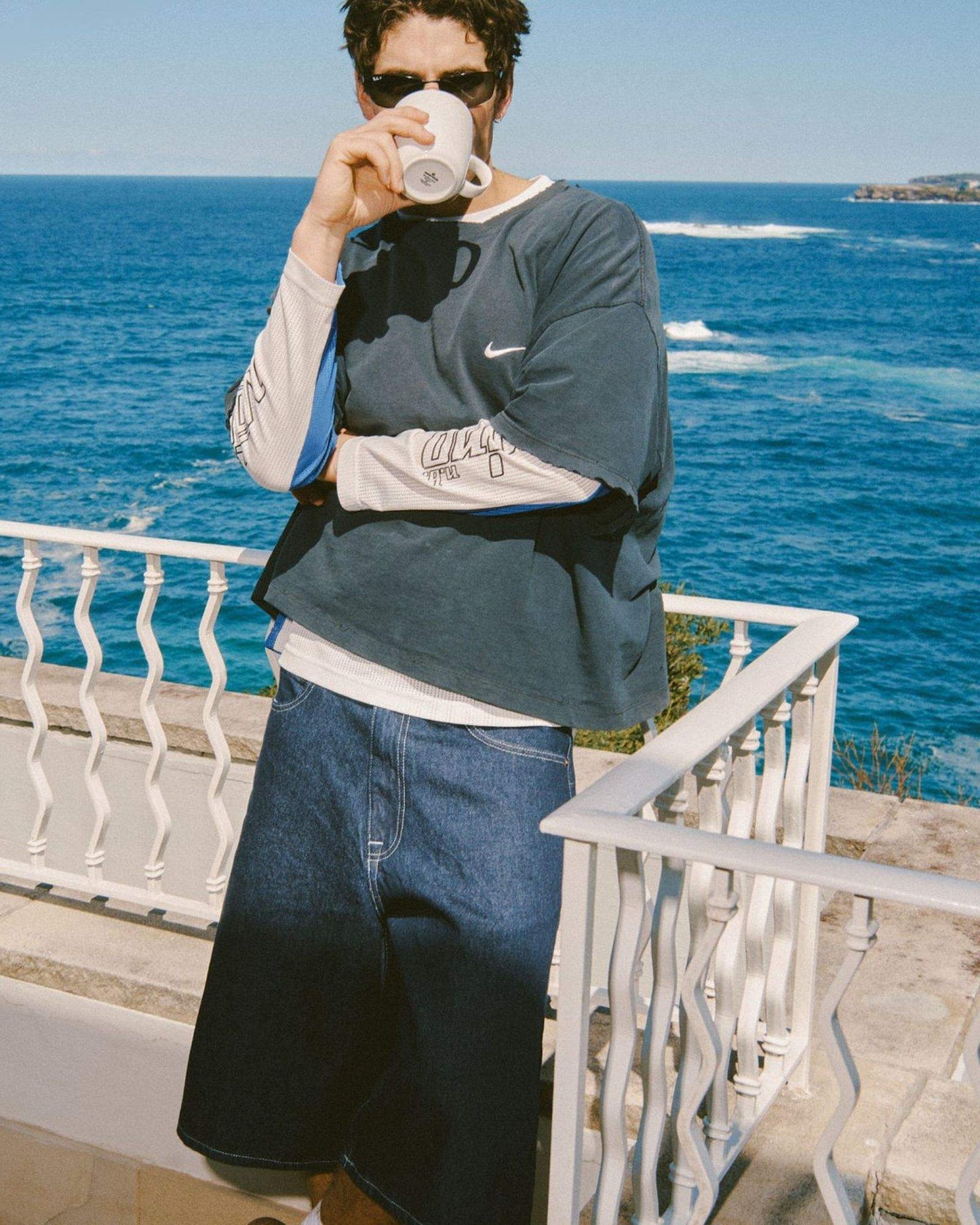 Vali Shorts - Stream Rinse Contrast