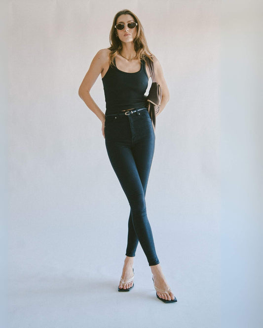 Moxy High Skinny Jeans - Black