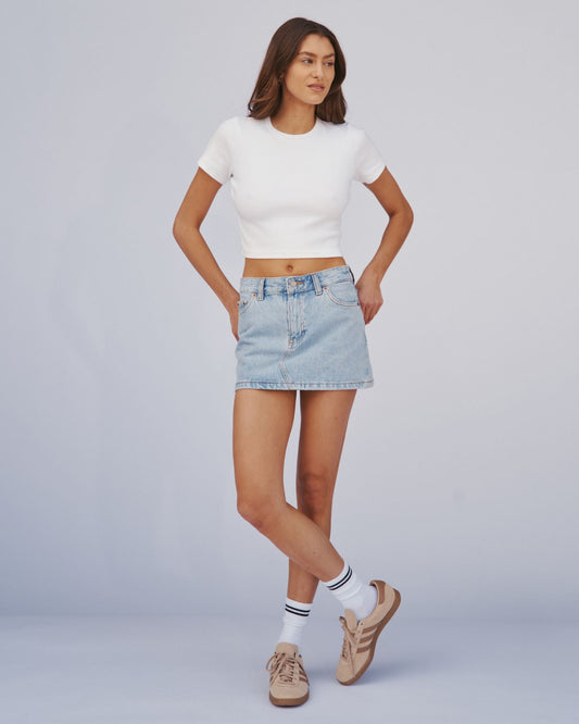 Ziggy Mid Skirt - Stream Light Retro