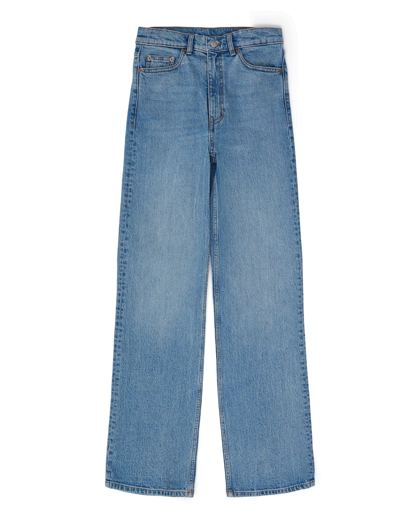 Echo High Straight Jeans TALL - Bay Blue Jay