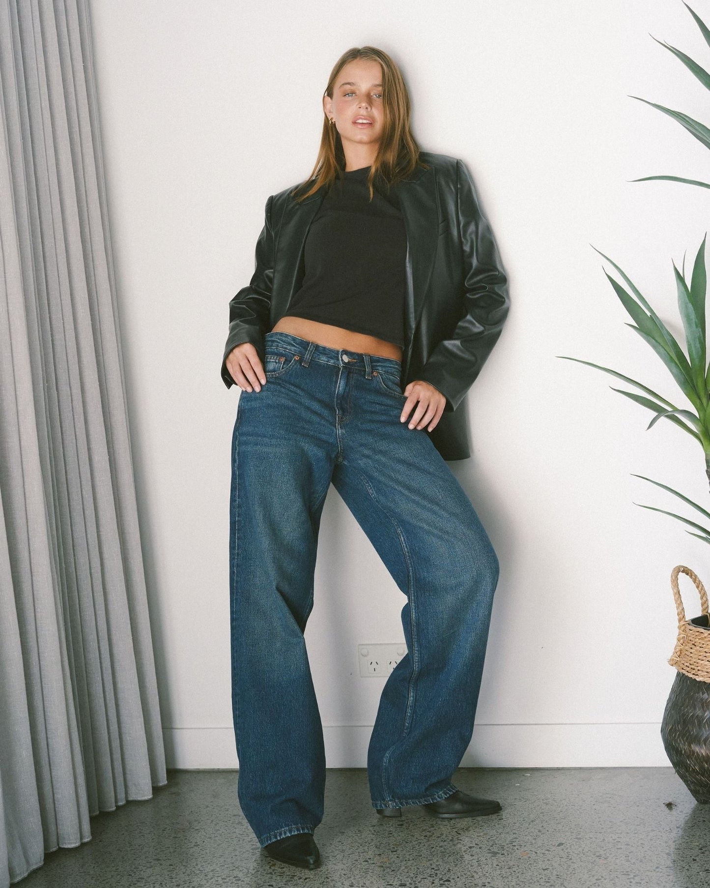 Hill Low Relaxed Jeans - Canyon Dark Used
