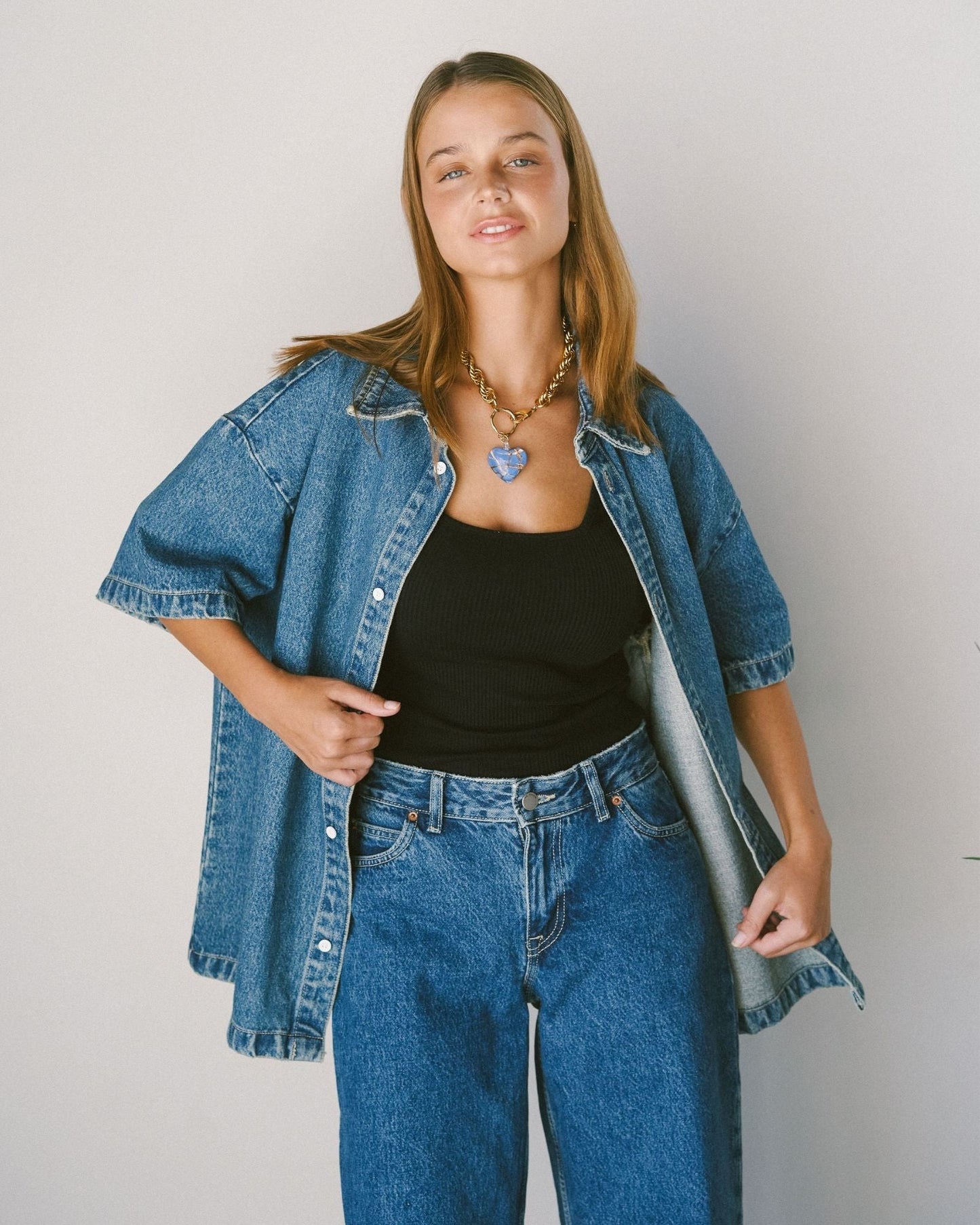Kye Shirt - Drift Sky Used