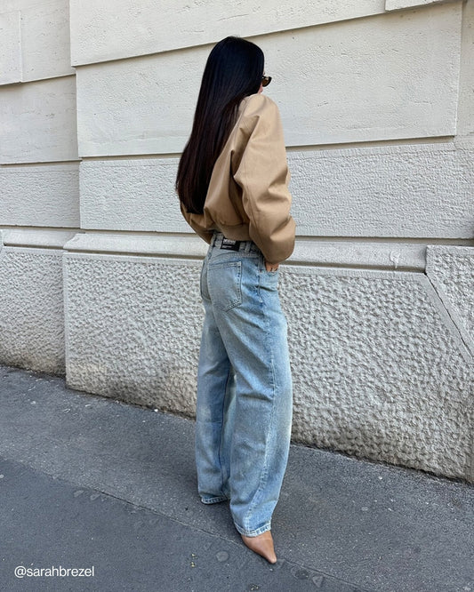 Nika Mid Straight Jeans - Drift Light Used
