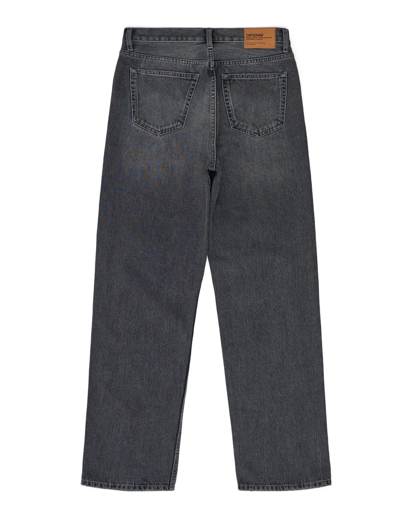 Omar Relaxed Jeans - Mid Grey Used
