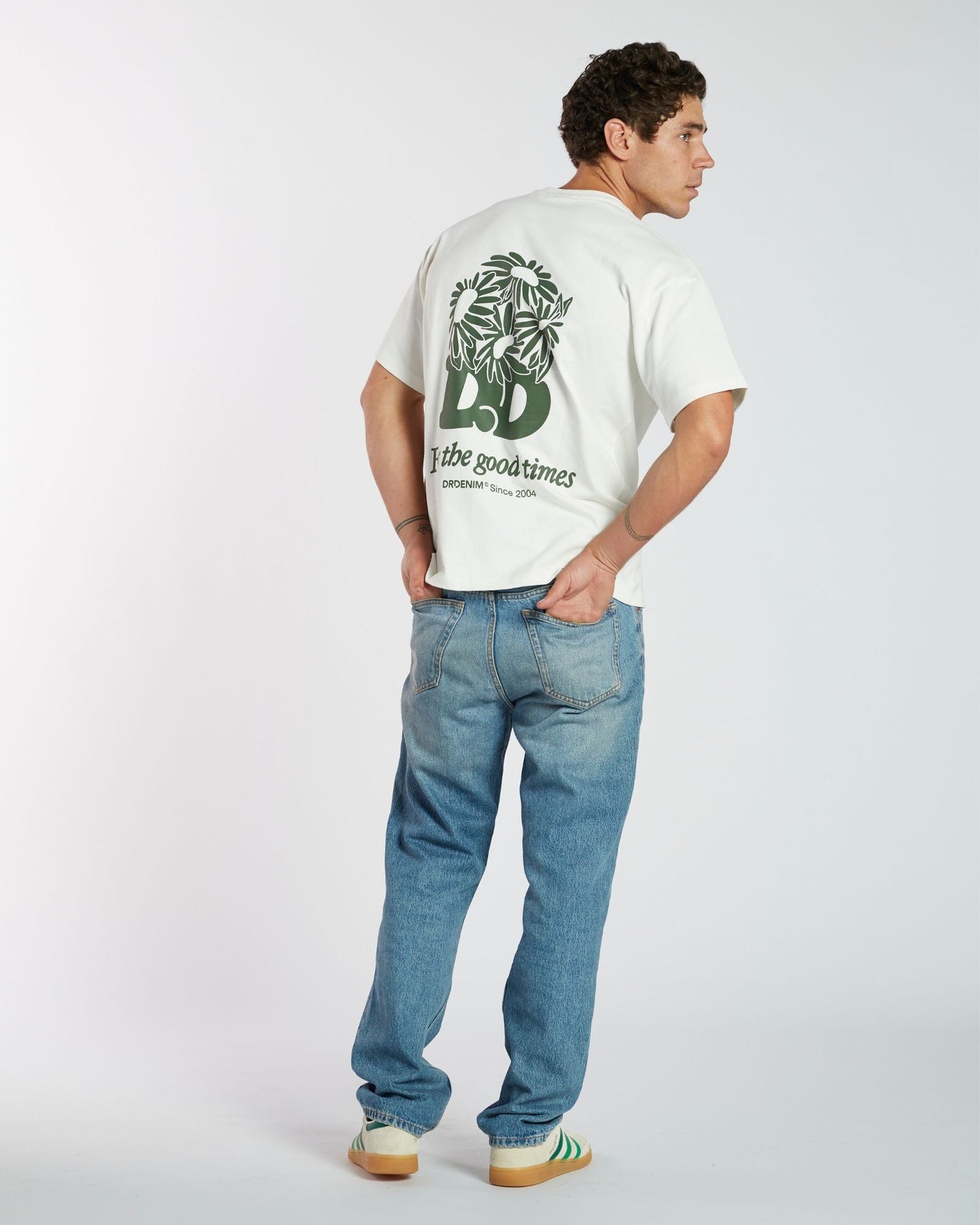 Dash Straight Jeans - Stream Sky Fade