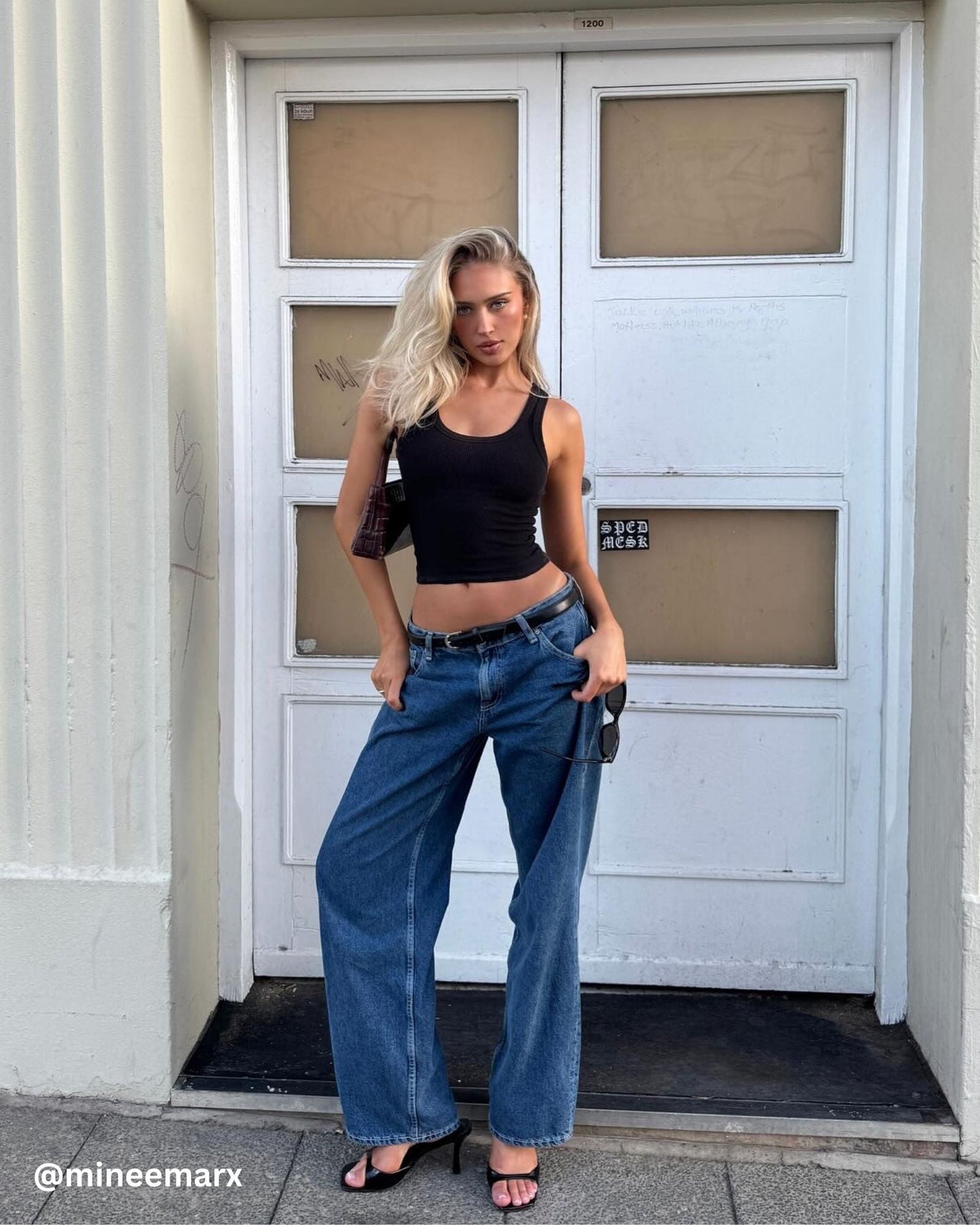 Hill Low Relaxed Jeans - Haze Mid Retro